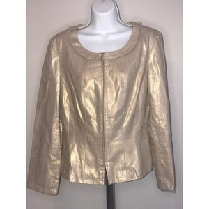 Latina Life Gold Zip-UP Jacket